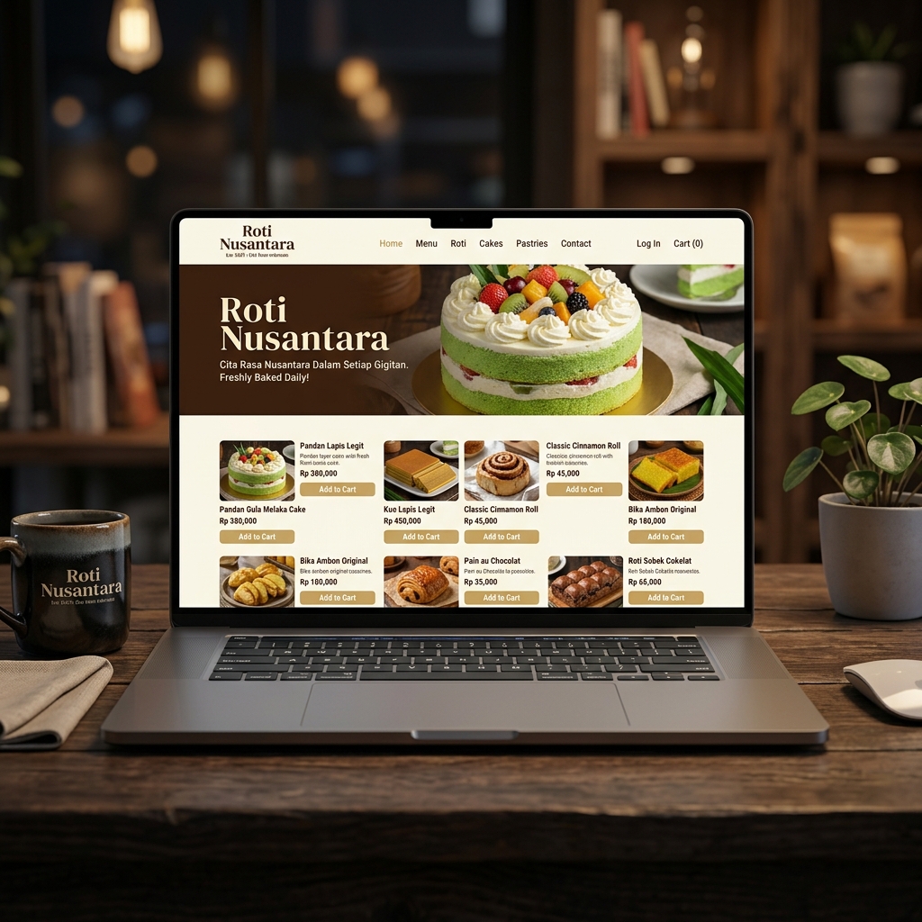 Roti Nusantara — E-Commerce